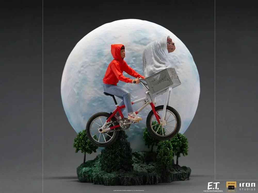 E.T. the Extra-Terrestrial Deluxe Art Scale Kip 1/10 E.T. & Elliot 27 cm fotografija proizvoda