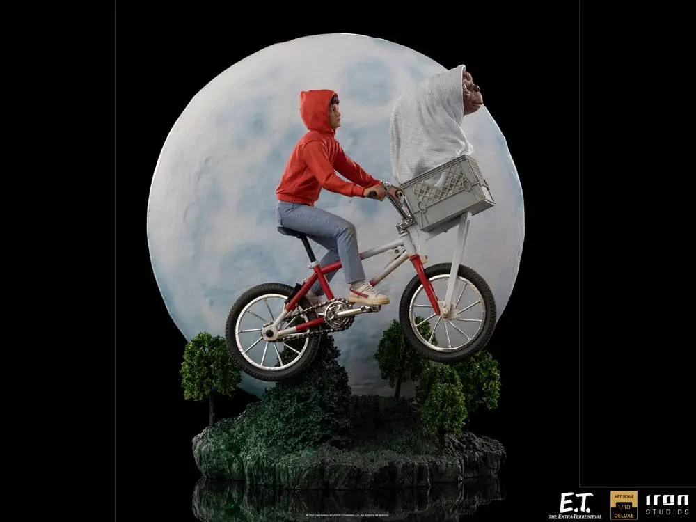 E.T. the Extra-Terrestrial Deluxe Art Scale Kip 1/10 E.T. & Elliot 27 cm fotografija proizvoda