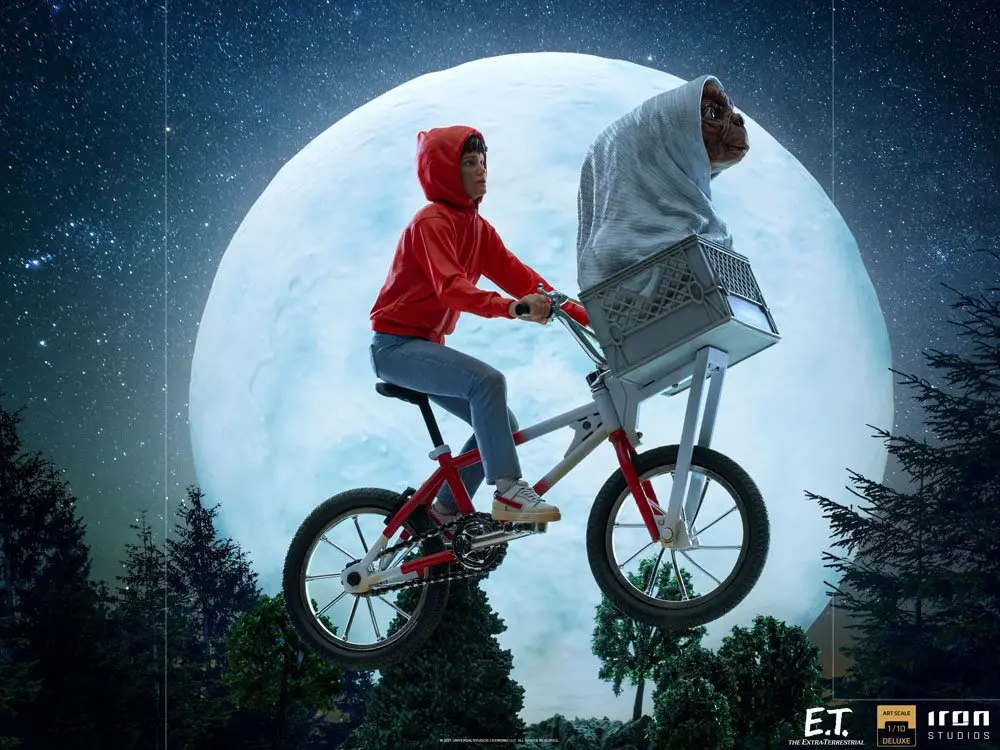 E.T. the Extra-Terrestrial Deluxe Art Scale Kip 1/10 E.T. & Elliot 27 cm fotografija proizvoda