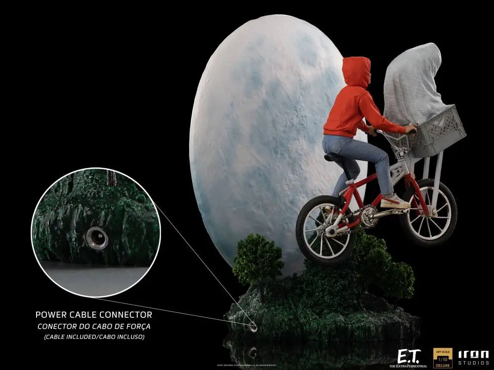 E.T. the Extra-Terrestrial Deluxe Art Scale Kip 1/10 E.T. & Elliot 27 cm fotografija proizvoda
