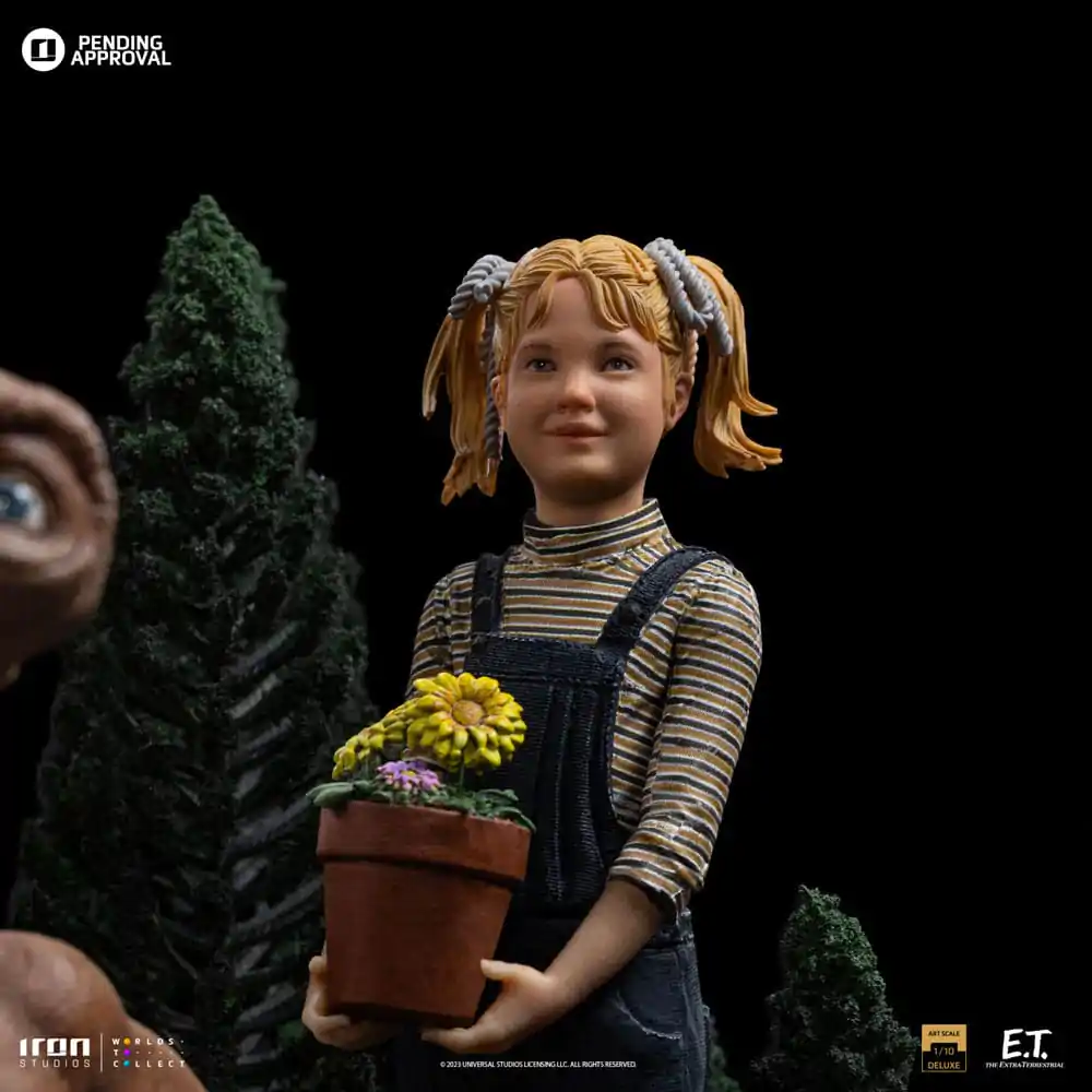 E.T. The Extra-Terrestrial Deluxe Art Scale Kip 1/10 E.T., Elliot i Gertie 19 cm fotografija proizvoda