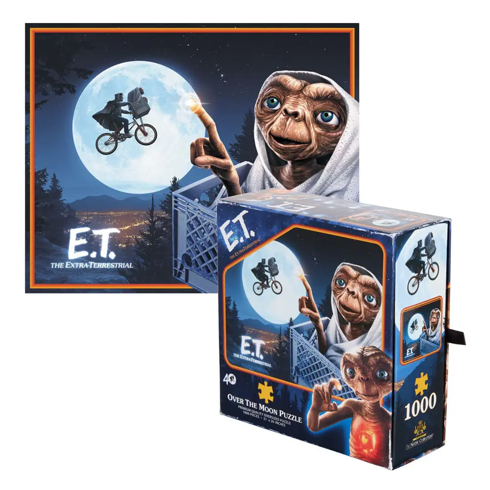 E.T. the Extra-Terrestrial Puzzle E.T. Over The Moon (1000 komada) fotografija proizvoda