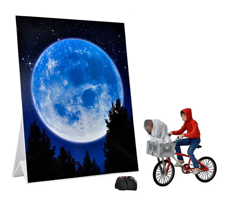 E.T. the Extra-Terrestrial Action Figure Elliott & E.T. na biciklu 13 cm fotografija proizvoda
