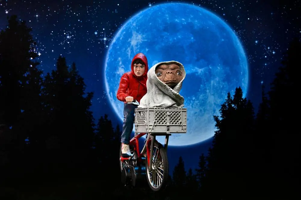 E.T. the Extra-Terrestrial Action Figure Elliott & E.T. na biciklu 13 cm fotografija proizvoda