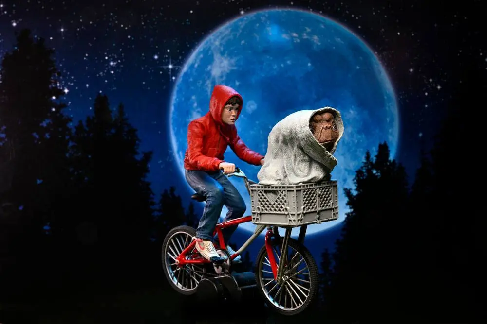 E.T. the Extra-Terrestrial Action Figure Elliott & E.T. na biciklu 13 cm fotografija proizvoda