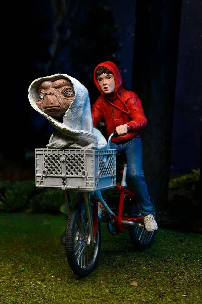 E.T. the Extra-Terrestrial Action Figure Elliott & E.T. na biciklu 13 cm fotografija proizvoda