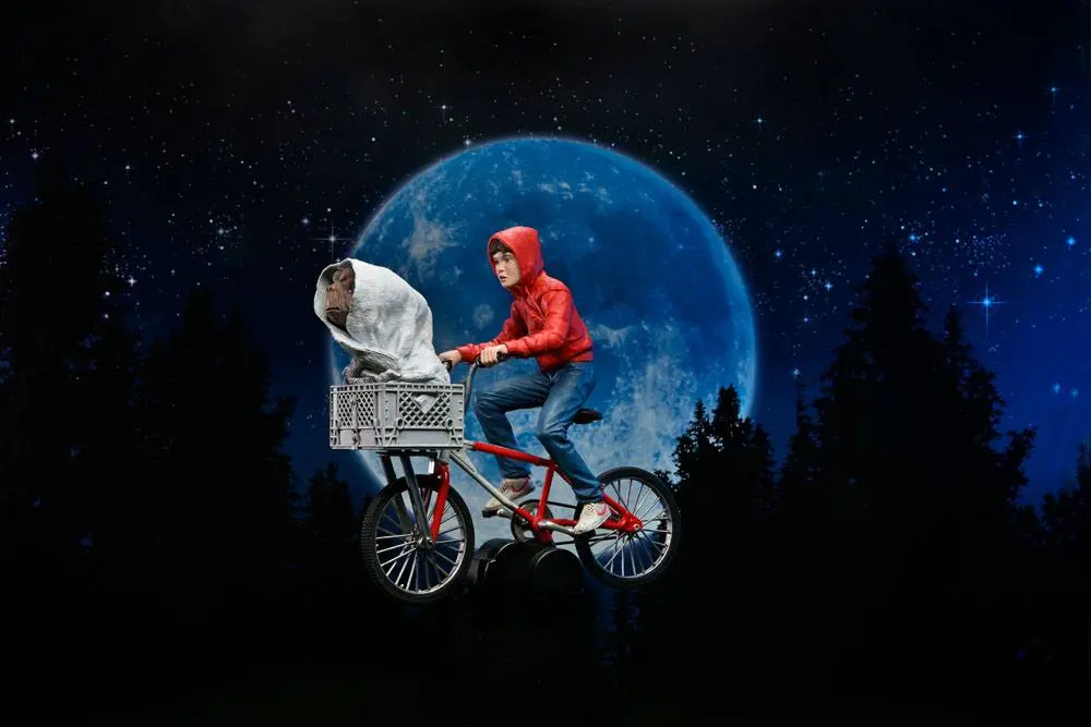 E.T. the Extra-Terrestrial Action Figure Elliott & E.T. na biciklu 13 cm fotografija proizvoda