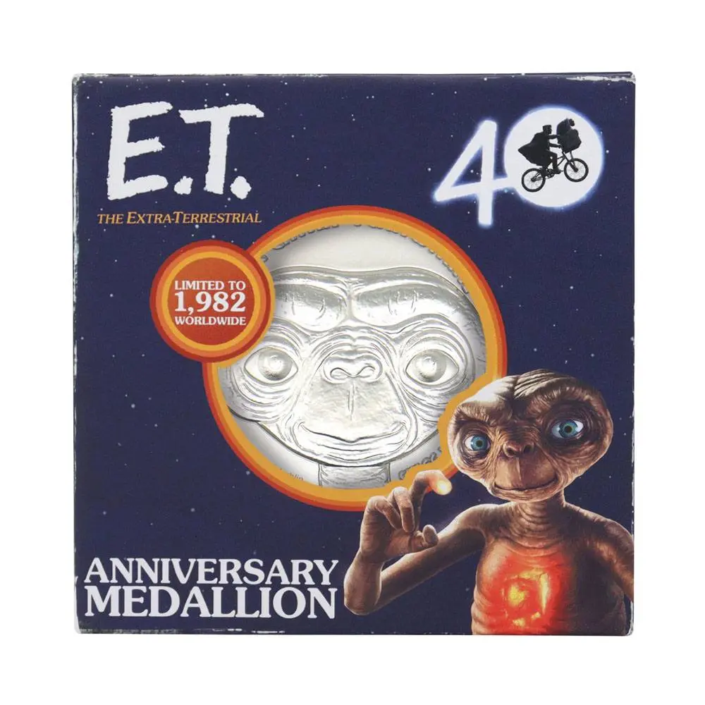 E.T. the Extra-Terrestrial Medallion E.T. 40th Anniversary Limited Edition Medaljon fotografija proizvoda