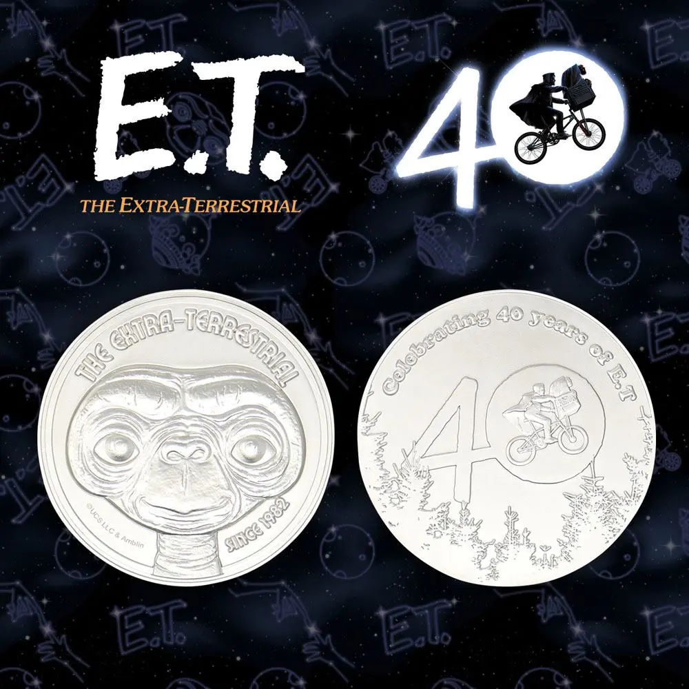 E.T. the Extra-Terrestrial Medallion E.T. 40th Anniversary Limited Edition Medaljon fotografija proizvoda