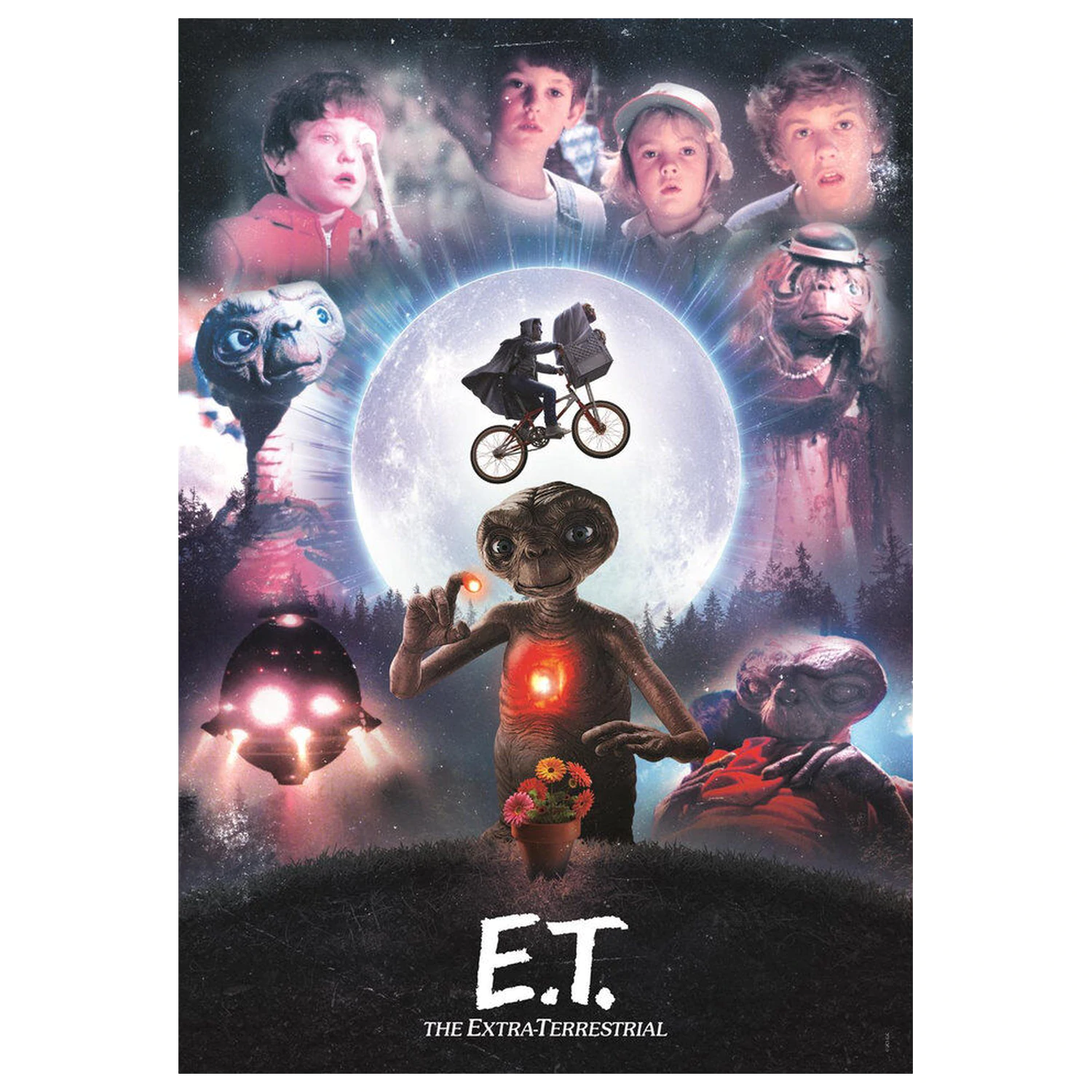 E.T. the Extra-Terrestrial slagalica 1000 komada fotografija proizvoda