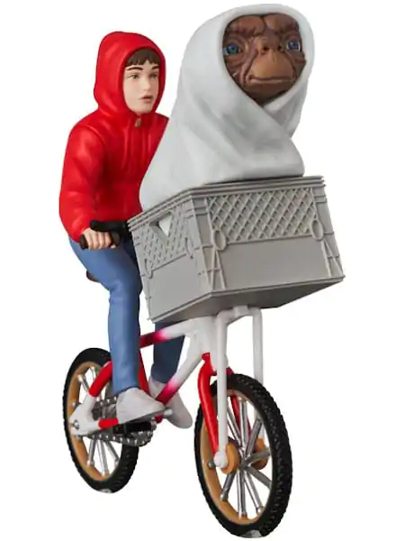 E.T. the Extra-Terrestrial UDF Series Mini Figura E.T. & Elliot Bicycle 9 cm fotografija proizvoda