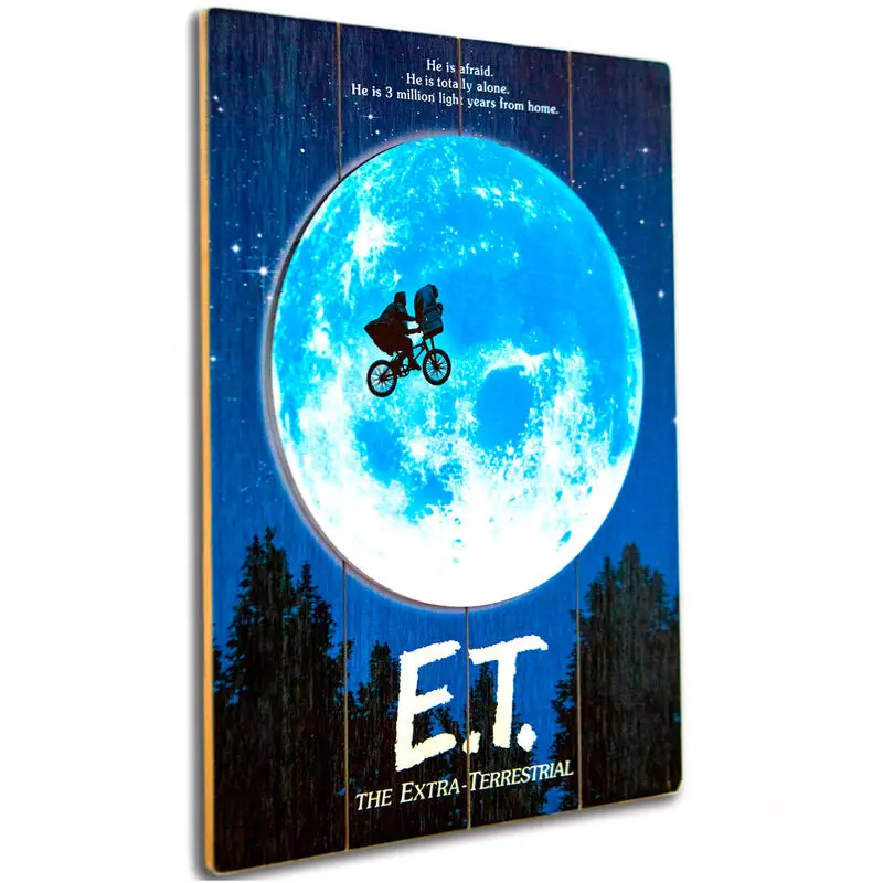 E.T. the Extra-Terrestrial WoodArts 3D drvena zidna slika The Extra-Terrestrial 30 x 40 cm fotografija proizvoda