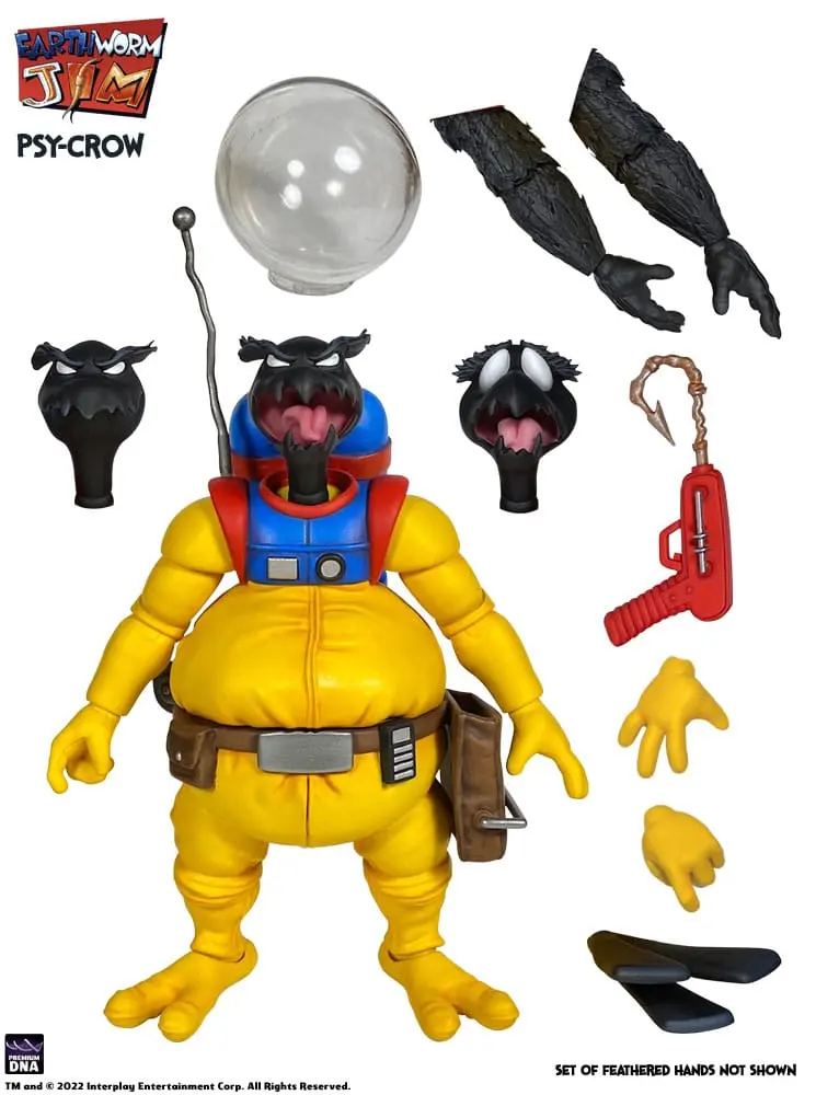 Earthworm Jim akcijska figura Wave 1: Psy-Crow 15 cm fotografija proizvoda