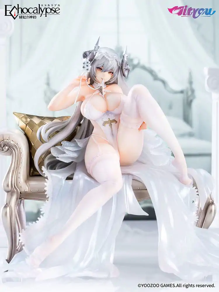 Echocalypse PVC Kip 1/7 Lilith Pure White Pledge Ver. 21 cm fotografija proizvoda