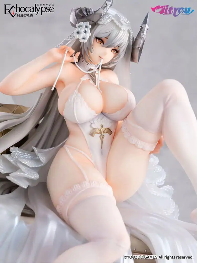 Echocalypse PVC Kip 1/7 Lilith Pure White Pledge Ver. 21 cm fotografija proizvoda