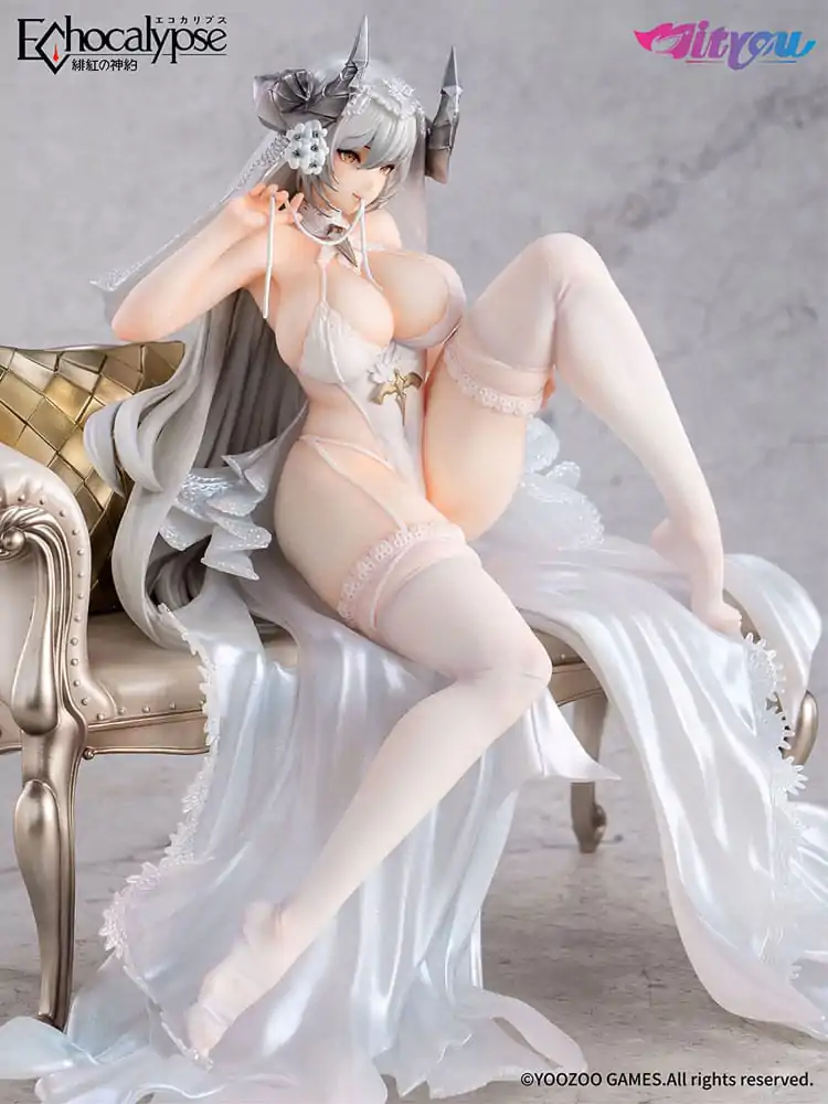 Echocalypse PVC Kip 1/7 Lilith Pure White Pledge Ver. 21 cm fotografija proizvoda