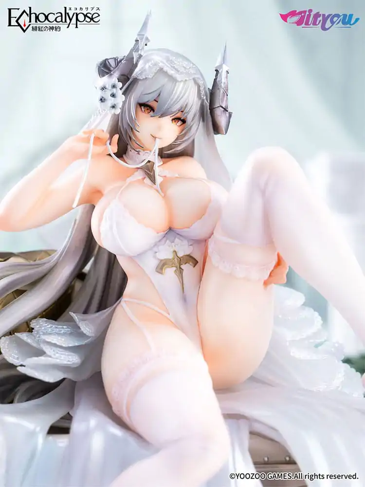 Echocalypse PVC Kip 1/7 Lilith Pure White Pledge Ver. 21 cm fotografija proizvoda