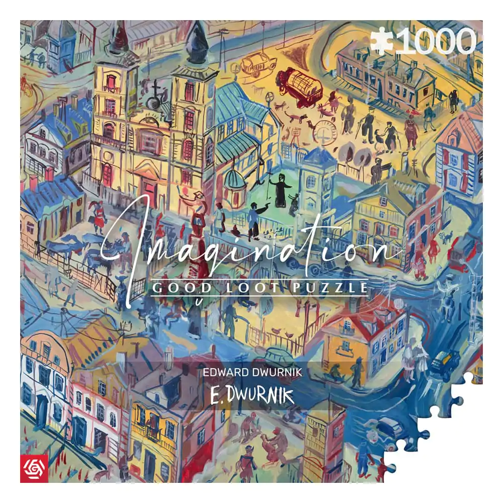 Edward Dwurnik Imagination Puzzle Radzymin (1000 dijelova) fotografija proizvoda