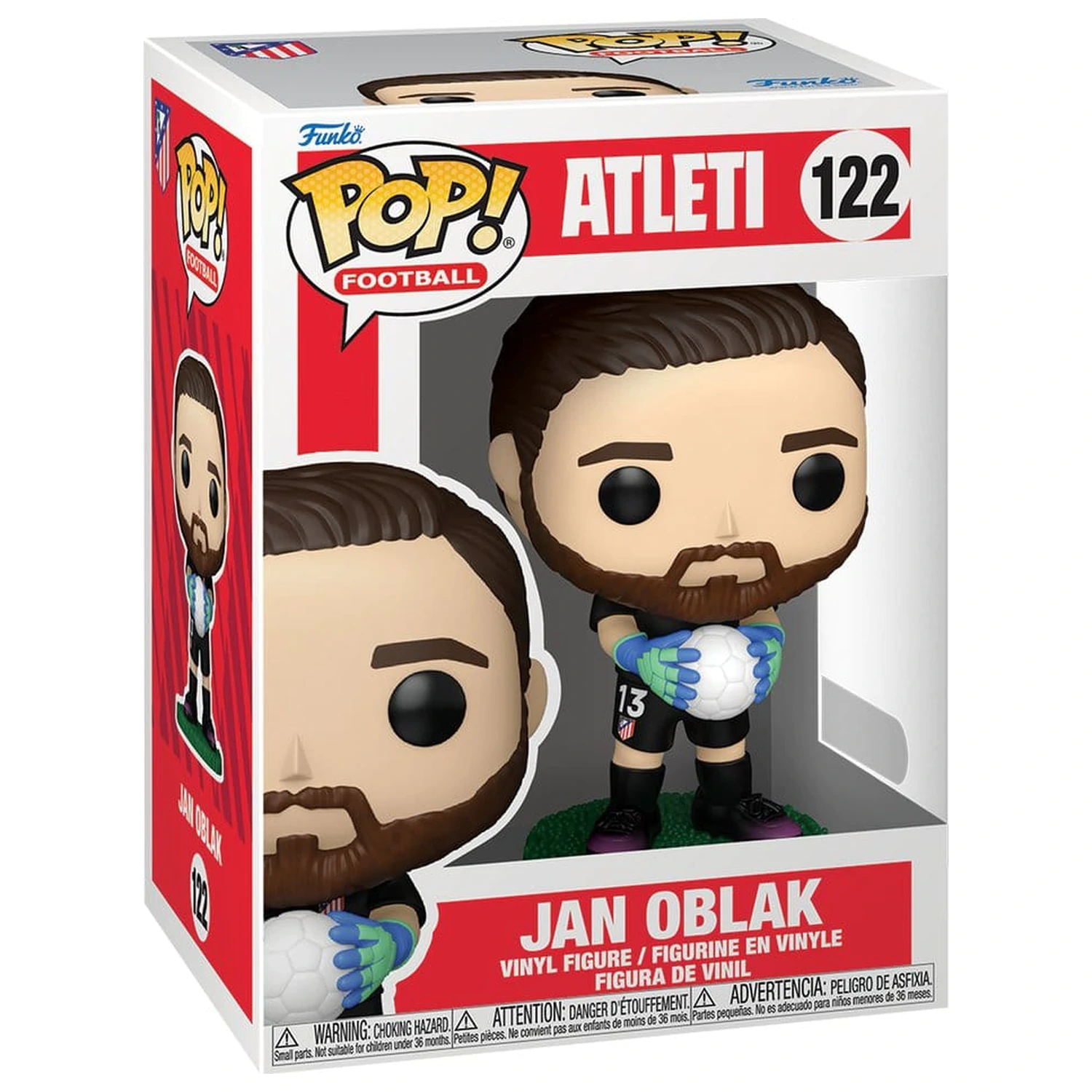 EFL Funko POP! MLS Vinilna figura Atletico Madrid - Jan Oblak 9 cm fotografija proizvoda