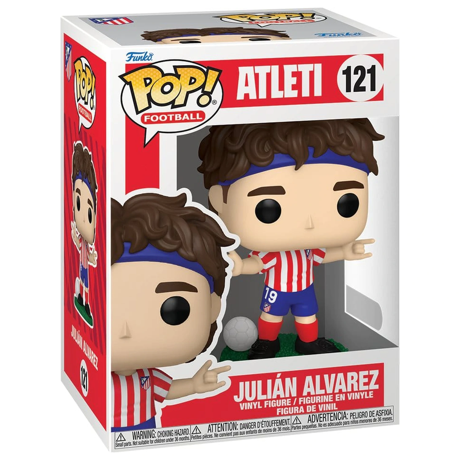 EFL Funko POP! MLS vinilna figura Atletico Madrid - Julian Alvarez 9 cm fotografija proizvoda