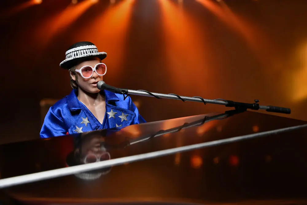 Elton John Clothed Akcijska Figura Live in '76 Deluxe Set 20 cm fotografija proizvoda