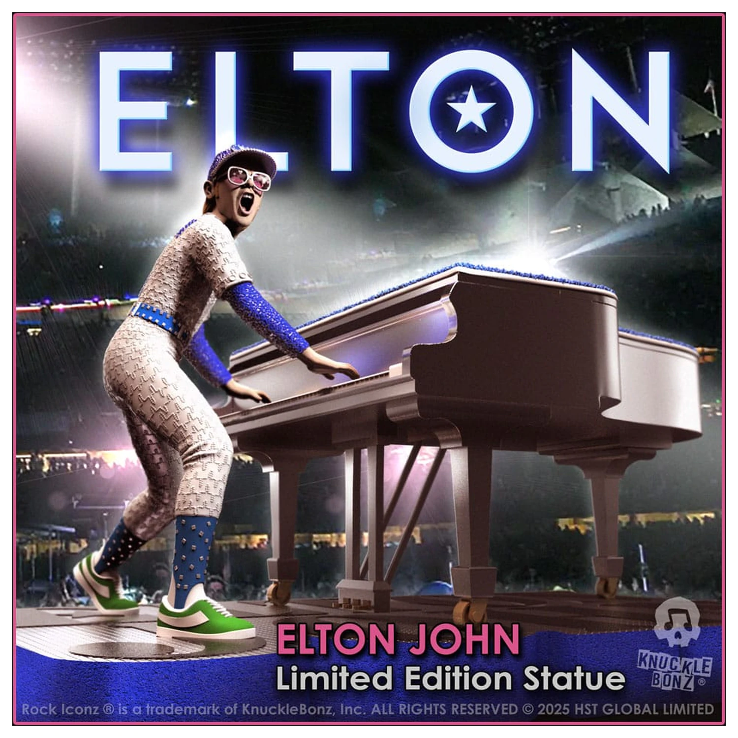 Elton John Iconz kipić 19 cm fotografija proizvoda
