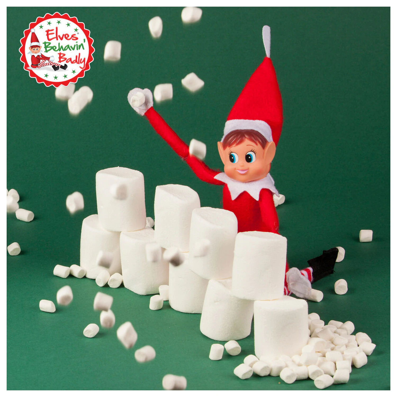 Elves Behavin' Badly Elvie poprečna šipka Elfa lutka 30cm fotografija proizvoda