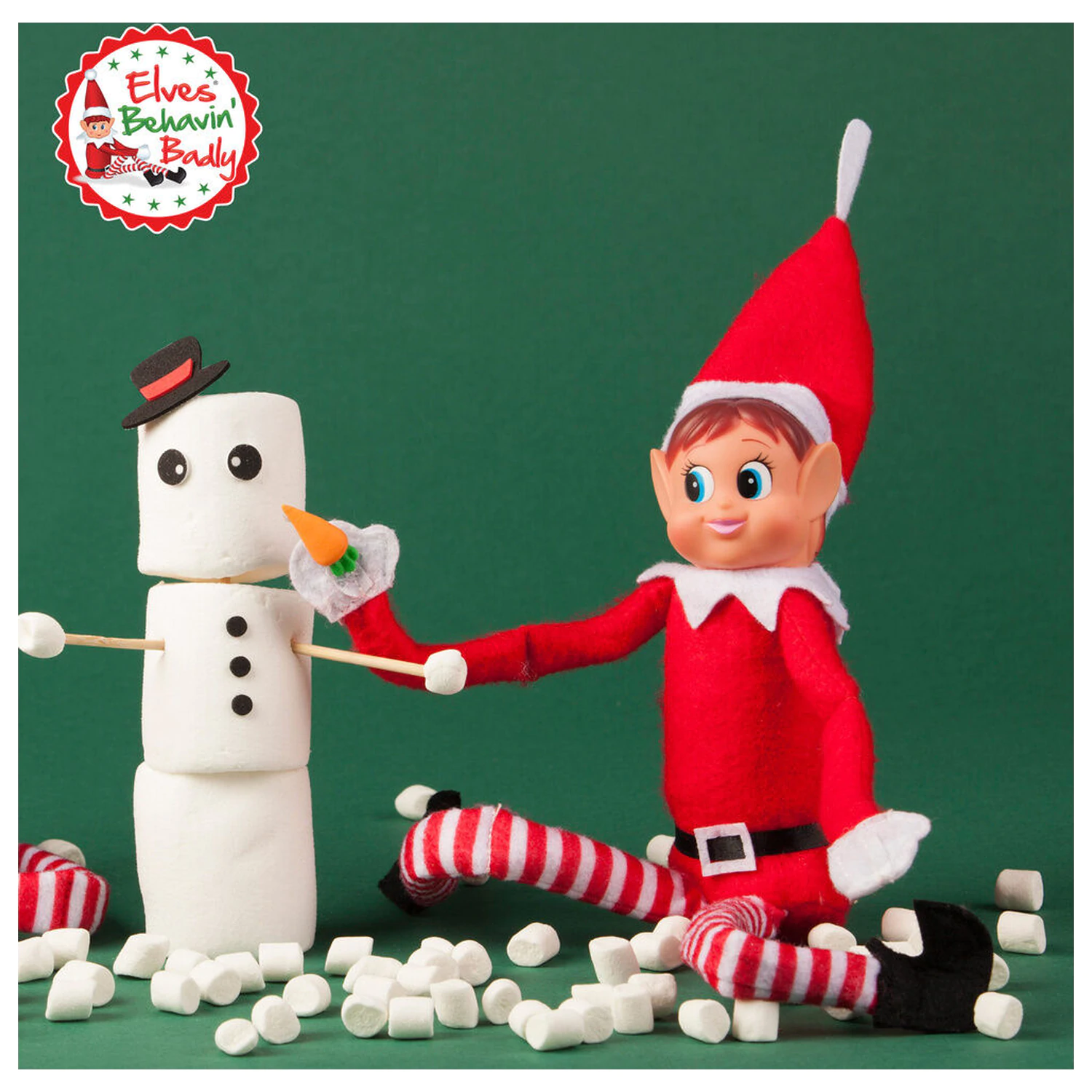 Elves Behavin' Badly Elvie poprečna šipka Elfa lutka 30cm fotografija proizvoda