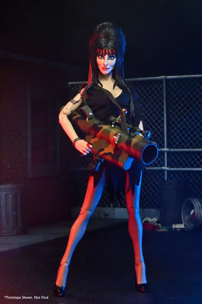 Elvira: Mistress of the Dark Odjevena akcijska figura Commando Elvira 20 cm fotografija proizvoda