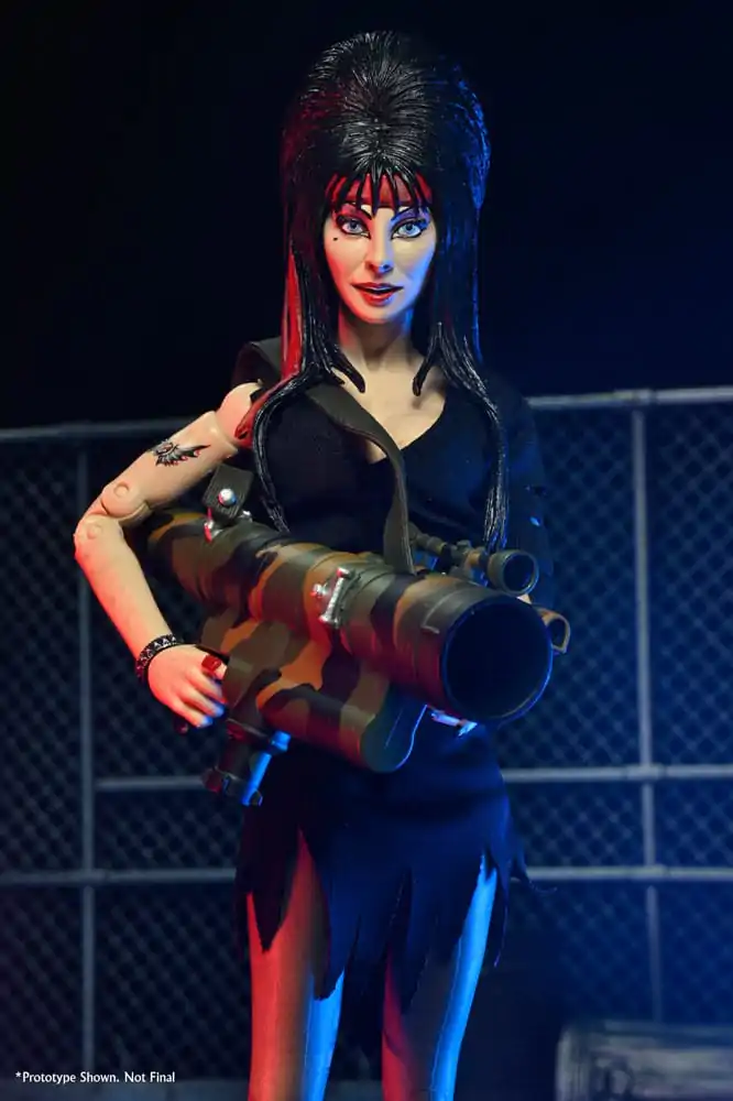 Elvira: Mistress of the Dark Odjevena akcijska figura Commando Elvira 20 cm fotografija proizvoda
