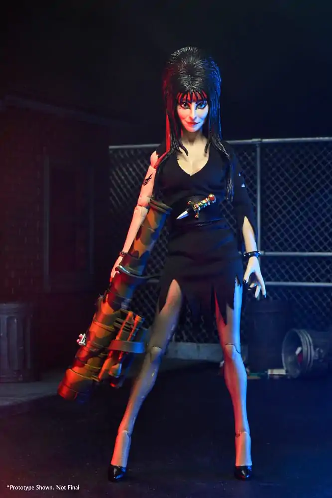 Elvira: Mistress of the Dark Odjevena akcijska figura Commando Elvira 20 cm fotografija proizvoda