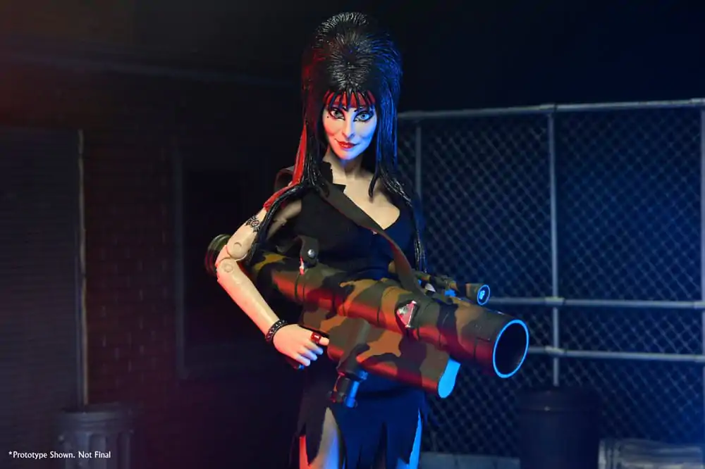 Elvira: Mistress of the Dark Odjevena akcijska figura Commando Elvira 20 cm fotografija proizvoda