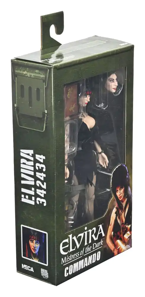Elvira: Mistress of the Dark Odjevena akcijska figura Commando Elvira 20 cm fotografija proizvoda