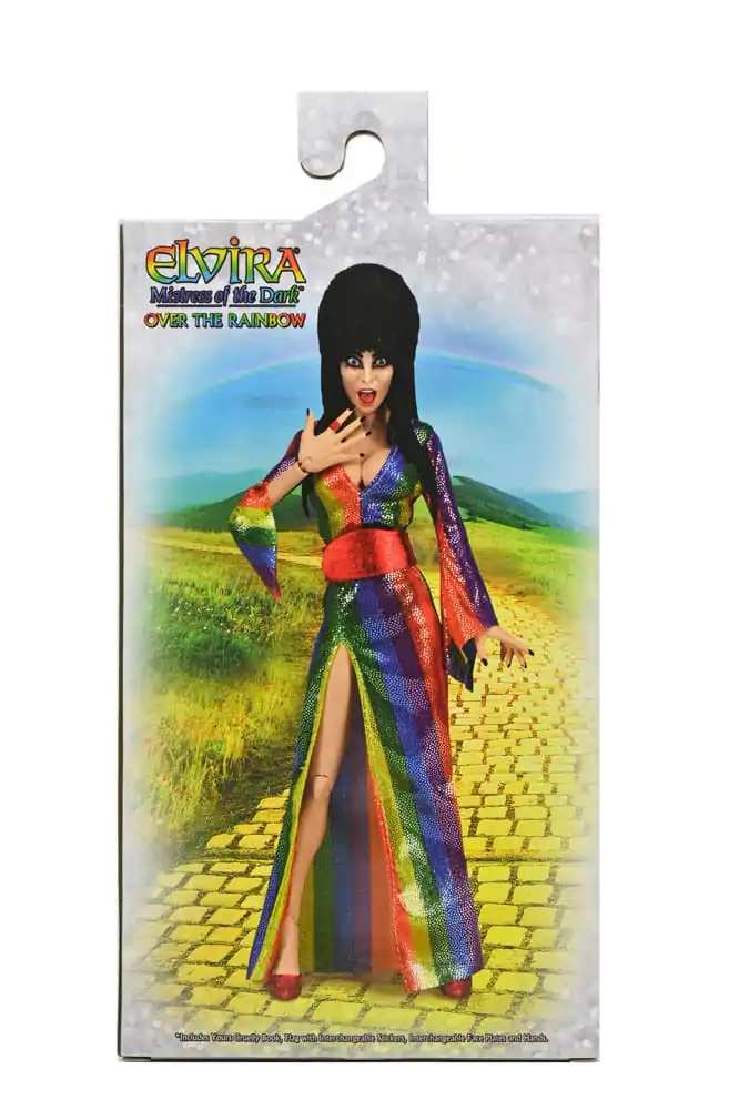 Elvira, Mistress of the Dark Clothed akcijska figura Over the Rainbow Elvira 20 cm fotografija proizvoda