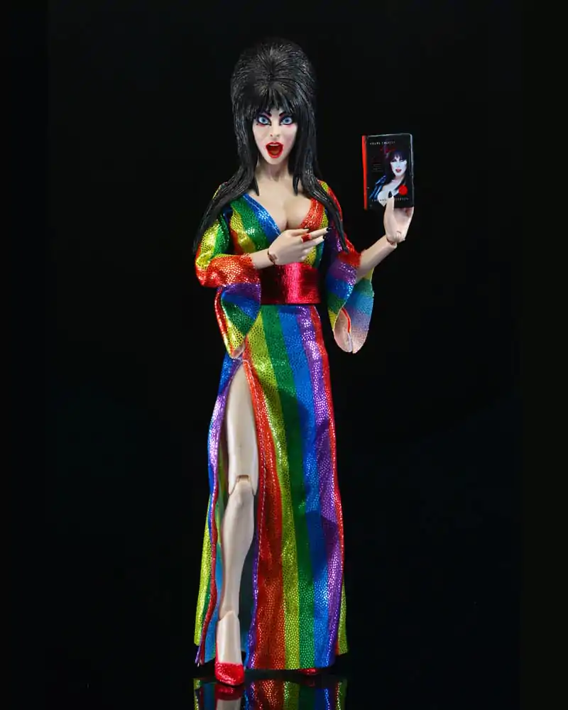 Elvira, Mistress of the Dark Clothed akcijska figura Over the Rainbow Elvira 20 cm fotografija proizvoda