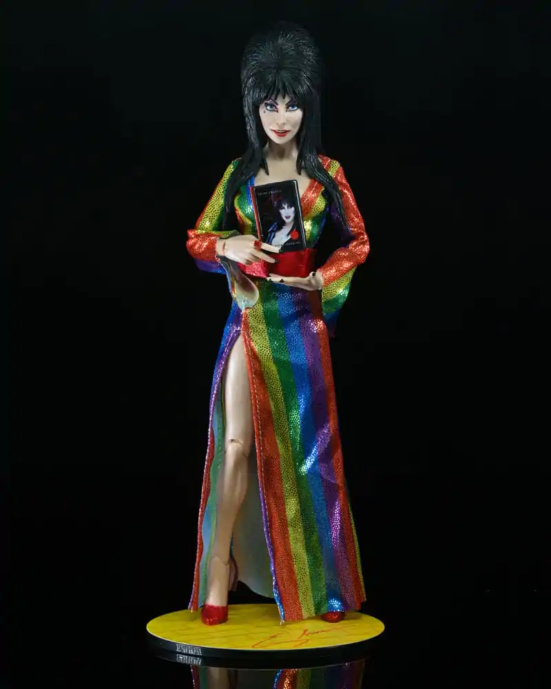 Elvira, Mistress of the Dark Clothed akcijska figura Over the Rainbow Elvira 20 cm fotografija proizvoda