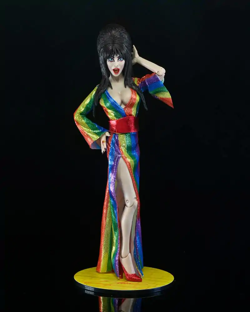 Elvira, Mistress of the Dark Clothed akcijska figura Over the Rainbow Elvira 20 cm fotografija proizvoda