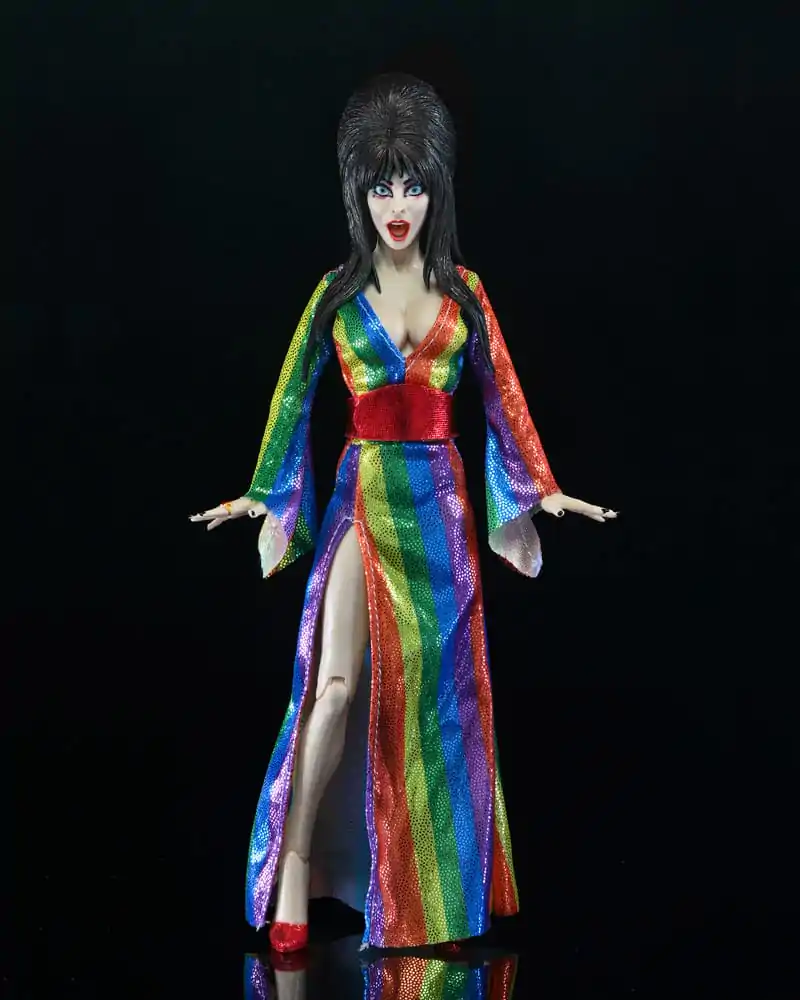 Elvira, Mistress of the Dark Clothed akcijska figura Over the Rainbow Elvira 20 cm fotografija proizvoda