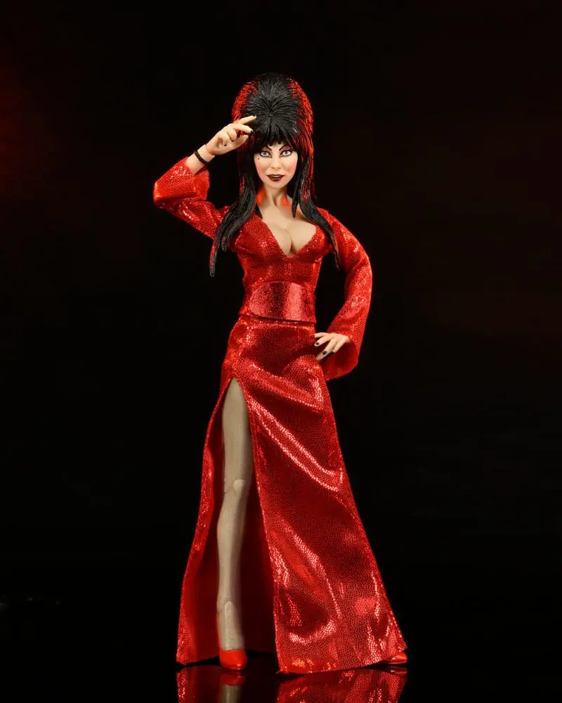 Elvira, Mistress of the Dark Clothed akcijska figura Red, Fright, and Boo 20 cm fotografija proizvoda