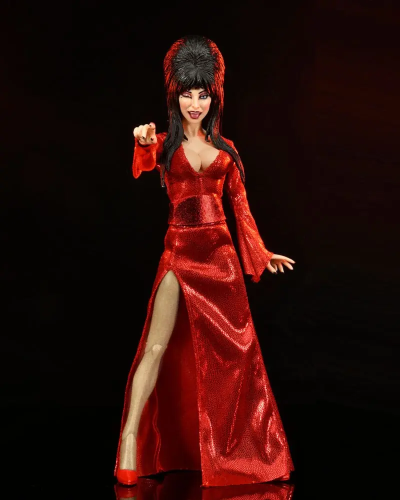 Elvira, Mistress of the Dark Clothed akcijska figura Red, Fright, and Boo 20 cm fotografija proizvoda