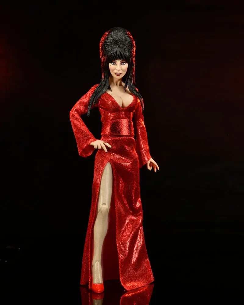 Elvira, Mistress of the Dark Clothed akcijska figura Red, Fright, and Boo 20 cm fotografija proizvoda