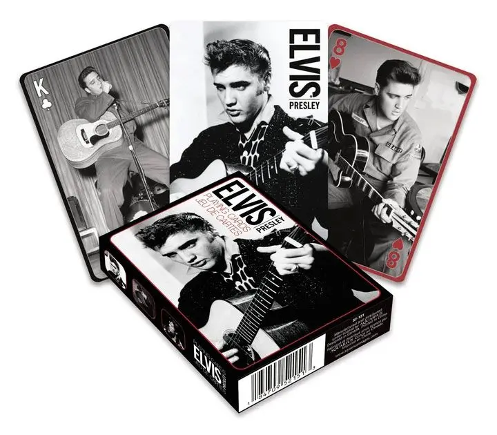 Elvis Presley Playing Cards Crno-bijele karte za igranje fotografija proizvoda