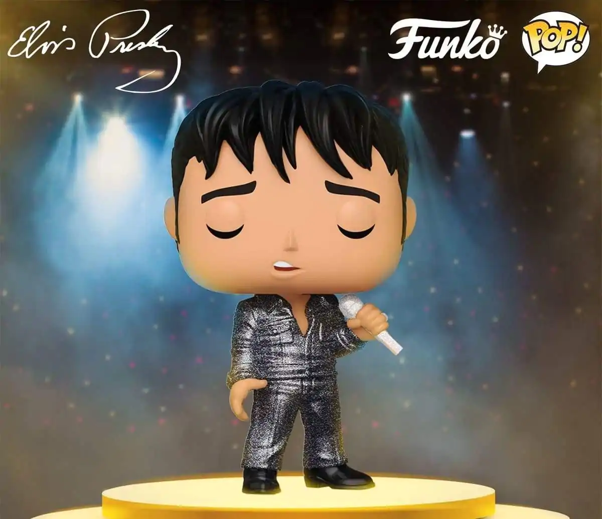 Elvis Presley Funko POP! Rocks Vinil Figura '68ComebackSpecial(DGLT) 9 cm fotografija proizvoda