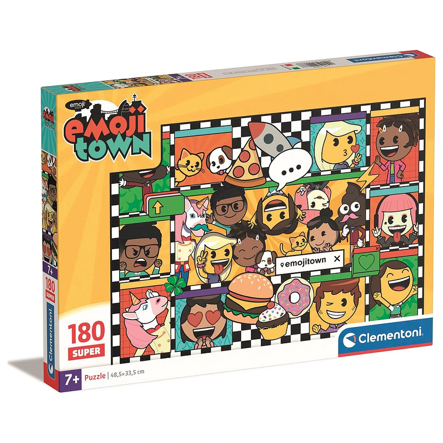 Emoji Town slagalica od 180 dijelova Clementoni fotografija proizvoda