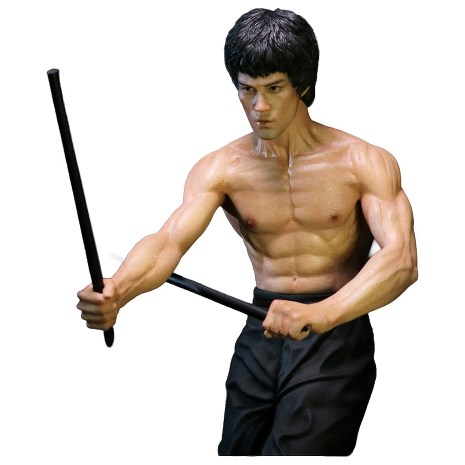 Enter the Dragon Movie Statua 1/6 Bruce Lee Kali Sticks Fight Normal Basement Verzija 30 cm fotografija proizvoda