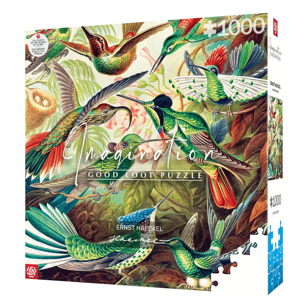 Ernst Haeckel Imagination Puzzle Kolibrići/Kolibry (1000 dijelova) fotografija proizvoda