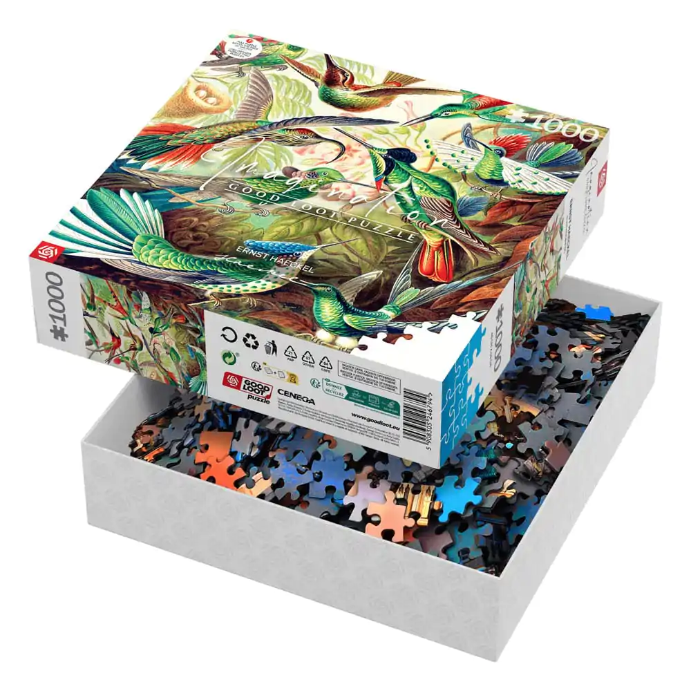 Ernst Haeckel Imagination Puzzle Kolibrići/Kolibry (1000 dijelova) fotografija proizvoda