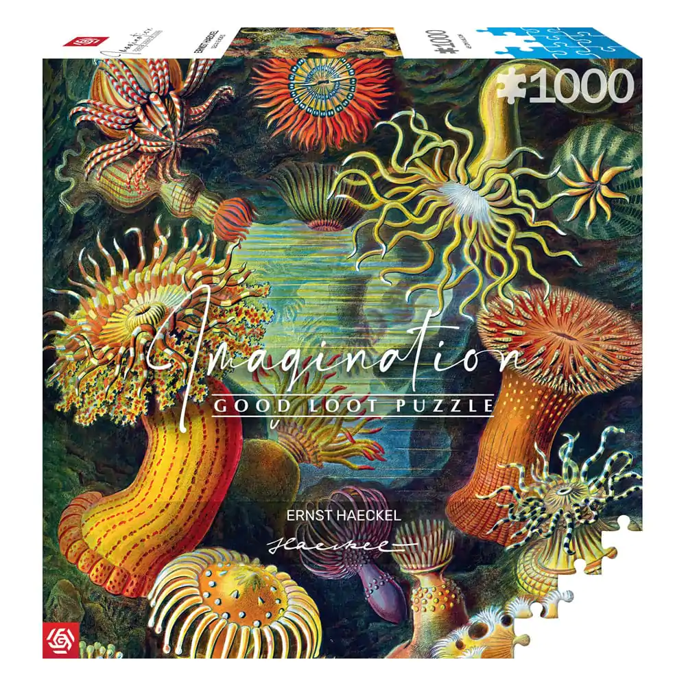 Ernst Haeckel Imagination Puzzle Morske Anemone/Stworzenia morskie (1000 dijelova) fotografija proizvoda