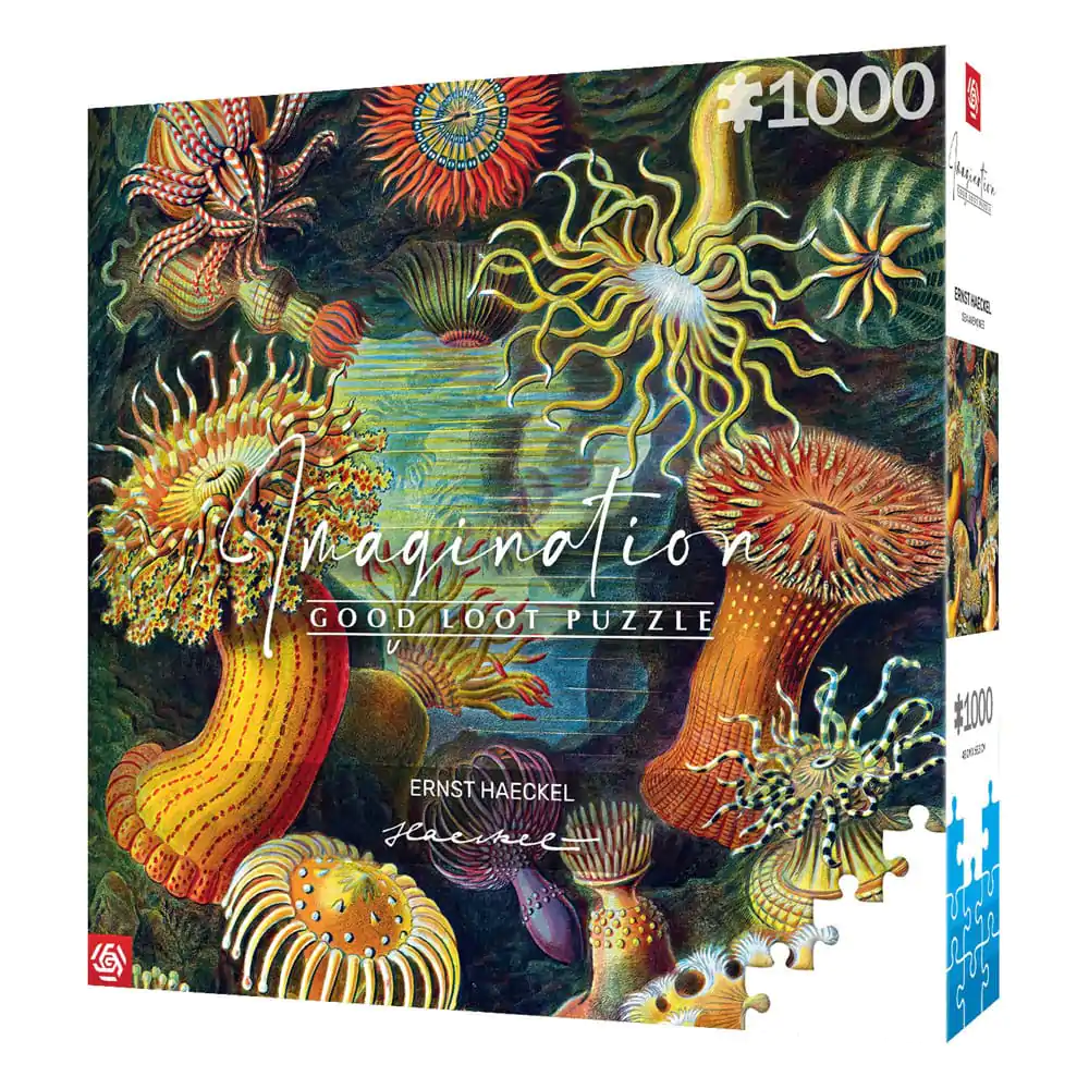 Ernst Haeckel Imagination Puzzle Morske Anemone/Stworzenia morskie (1000 dijelova) fotografija proizvoda