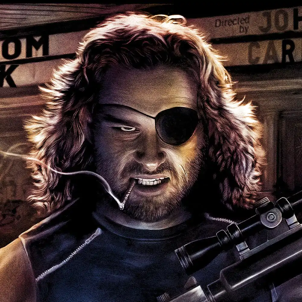 Escape from New York Art Print Snake Plissken 46 x 61 cm - neuramljena grafika fotografija proizvoda